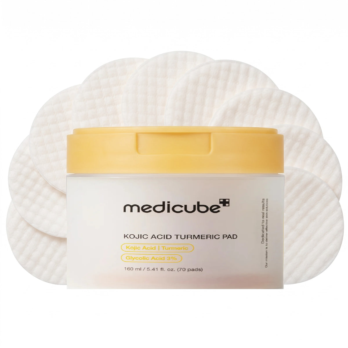 medicube Kojic Acid Turmeric Toner Pad 70 Pads