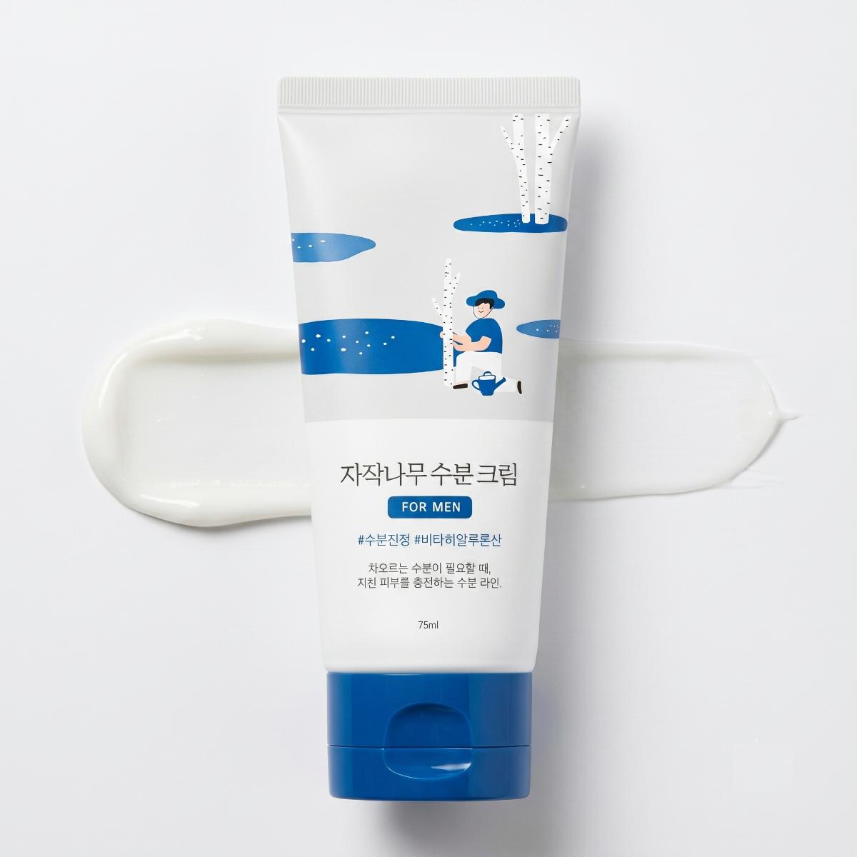 ROUND LAB For Men Birch Juice Moisturizing Cream